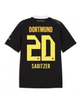 Moški Nogometna dresi replika Borussia Dortmund Marcel Sabitzer #20 Gostujoči 2026-27 Kratek rokav Moški Nogometna dresi replika Borussia Dortmund Marcel Sabitzer #20 Gostujoči 2026-27 Kratek rokav